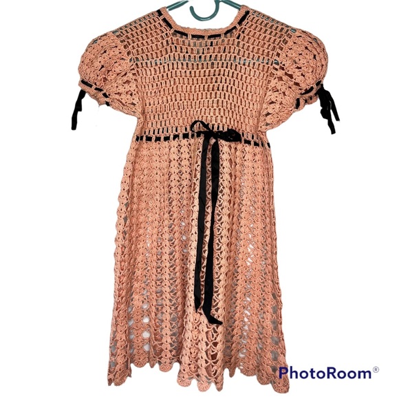 Hand Crocheted Child’s Dress - Picture 2 of 12